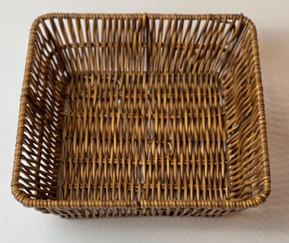 Vintage Wooden Serving Baskets in 3 Variants