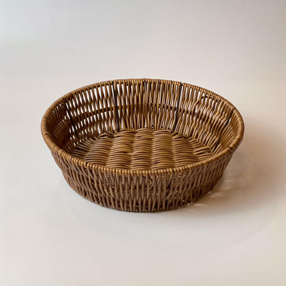 Vintage Wooden Serving Baskets in 3 Variants